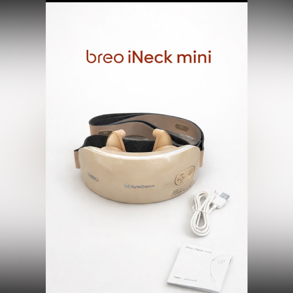 Brand New: Breo iNeck Bytedance Mini Massager with heat feature